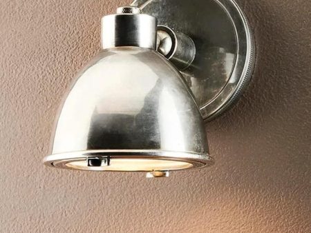 Panama Outdoor Wall Light in Antique Silver or Antique Brass Online Hot Sale