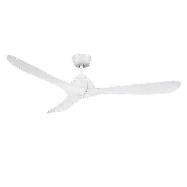 56  Juno DC Ceiling Fan Black, White FC1120143 Mercator Lighting Supply