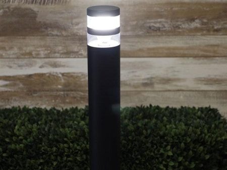 Tove Garden Bollard Light in Black Online Sale