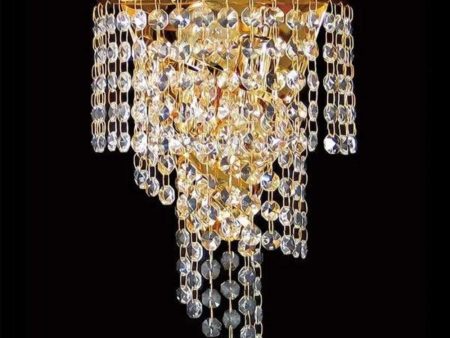 Asfour Crystal 2Lt Wall Light in Chrome or Gold Online