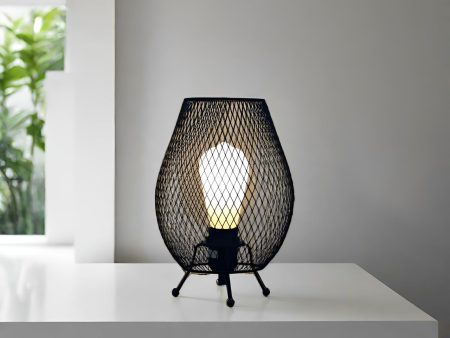 Hyzer Table Lamp in Black or White Hot on Sale