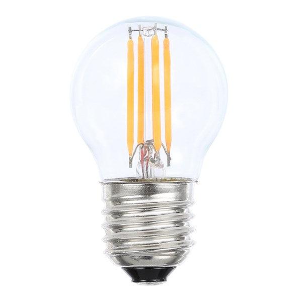 4w LED E27, B22 Fancy Round Globe Warm White 2700k Online now